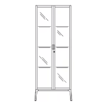 Milsbo cabinet (tall)